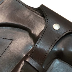 Gaine de hachette en cuir de cheval fou Tomahawk hache avec ceinture pour une utilisation en extérieur, offre spéciale - Product Image 2