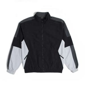 Wholesale Coated Stand Collar Hooded Breathable Retro Best Quality <b>Lightweight</b> Latest Design <b>Men's</b> Windbreaker <b>Jacket</b> - Product Image 1