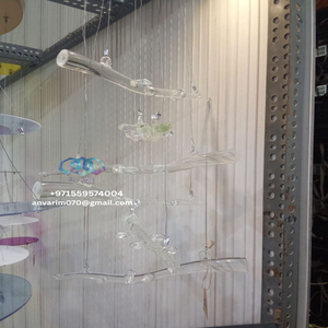 Candelabro de cristal moderno para dormitorio de Hotel, forma larga para Emiratos Árabes Unidos, Arabia Saudita, Qatar, Omán, Kuwait, Bahrein, China, EE. UU., iluminación de apartamentos - Product Image 3