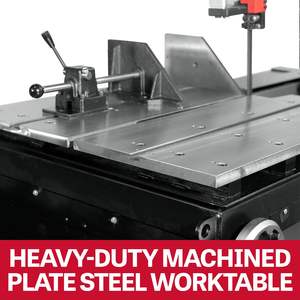 Sierra de cinta vertical EVS de 16 pulgadas con marco inclinable, 2 HP, 230V, 3 fases, categoría de producto: Tornos de banco - Product Image 5