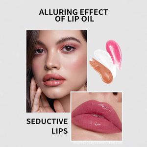 Brillo Labial Líquido con Logotipo Personalizado, Venta al Por Mayor, Vegano, con Péptidos, Hidratante, Humectante, <span class=keywords><strong>de</strong></span> Alto Brillo, No Pegajoso, <span class=keywords><strong>en</strong></span> Tubo Exprimible - Product Image 2