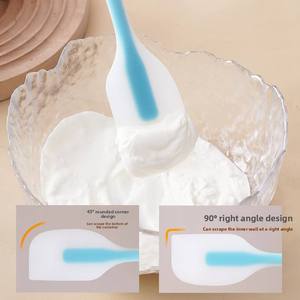 High-Temperature-Resistant Scald-Proof Household One-Piece <b>Silicone</b> Soft Spatula Food-Grade Baking Cream Scraper Cake <b>Tool</b> - Product Image 3