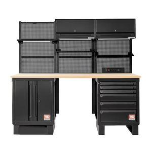 Juego de herramientas Facom de 2.175 m con gabinetes de herramientas con tapa de madera - Product Image 1