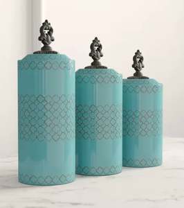 High-Quality Galvanized <b>Storage</b> <b>Container</b> Durable Elegant And Multipurpose Organizer Ideal For Bakery Shop <b>Kitchen</b> And Home Uses - Product Image 3