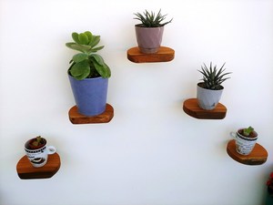 Industrial wooden wall <b>shelf</b> wall mounted storage <b>shelves</b> for home hotels living room kitchen bathroom home decor accessories - Product Image 3