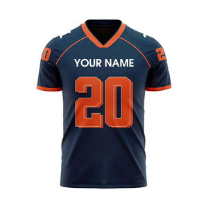 Vente en gros Nouvel arrivage de maillots de football américain en maille sublimée en polyester maillot de football américain par sublimation - Product Image 4