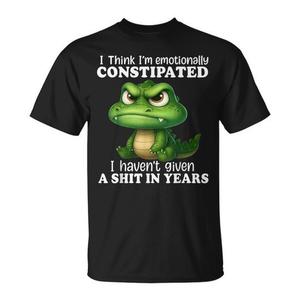 Camiseta Promocional con la Frase: Creo que Estoy Emocionalmente Retardado - Product Image 1