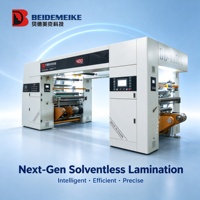 Machine de laminage sans solvant pour film d'emballage sous vide, structure PET AL PE