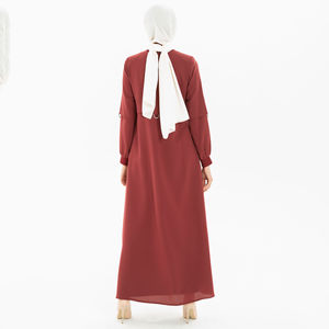 Nouvelle Abaya pour femmes musulmanes de grande taille, de qualité supérieure, fabriquée par un fabricant, logo personnalisé, OEM, prix raisonnable - Product Image 5