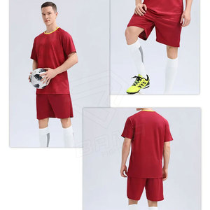 Uniformes de Fútbol Personalizados de Alta Calidad con Camiseta y Pantalones Cortos, 100% Poliéster, Tallas Personalizadas - Product Image 2