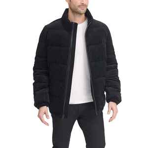 Men's New Design Winter Puffer Jacket Durable Canvas <b>Bubble</b> <b>Coat</b> Breathable Sustainable Reversible Wholesale Hot Sale Shiny - Product Image 3