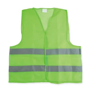 Gilet Riflettente Personalizzato Taku con Adesivi Promozionali e Luci per Gadget - Product Image 1