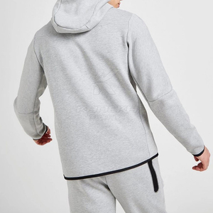 Best Selling Low Price Men Winter Hooded Solid Fleece <b>Tracksuit</b> 100% Cotton Soft Touch Customized Wholesale - Product Image 3
