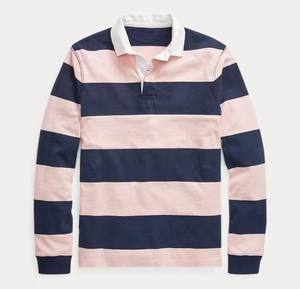 Short Sleeve Rugby for Shirt Hot Sale Custom 100% Polyester Stripes Unisex Plus Size <b>Jumper</b> Jerseys - Product Image 3