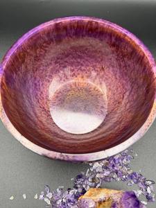 Epoxy Resin Food <b>Bowl</b> for <b>Serving</b> Fruits and Snacks Elegant Designer Epoxy Resin Food <b>Bowl</b> for Home Dining at low cost - Product Image 6