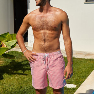 Short de bain de plage personnalisé de haute qualité pour hommes Style décontracté écologique avec logo Prix du service OEM - Product Image 2