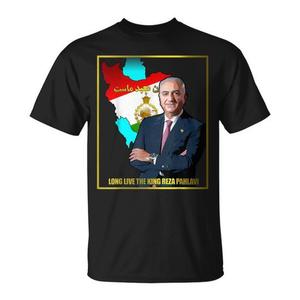 T-shirt promozionale del re Reza Pahlavi - Product Image 1