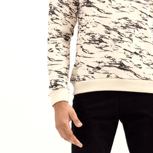 Sudadera con logotipo personalizado para hombre, ropa para correr de invierno, poliéster/algodón teñido liso con servicio OEM - Product Image 3