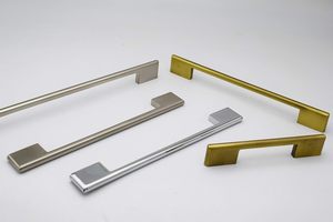 Moderne 8 Pouces Zinc Poignée Poignée Chromée Finition pour Cuisine Bureau Salle De Bains Armoires Commodes Salon Entrepôt - Product Image 6