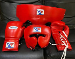 Ensemble de boxe sur mesure en cuir de vache véritable, ensemble de gants et kits d'entraînement, nouveaux gants d'arts martiaux et de boxe - Product Image 3