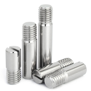 M2 M3 M4 <b>M5</b> M6 M8 M10 Slotted Cylindrical Locating Pin 304 Stainless Steel Stepped <b>Screw</b> Male Threaded Locating Pin - Product Image 1