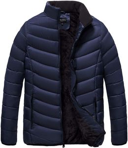 Nouvelle Arrivée Puffer Veste Col Montant Fermeture à Glissière Logo Avant Hiver Solide Dernière Addition High Street Style - Product Image 5