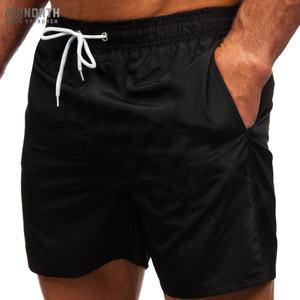 Shorts en toile et maille respirants à double couche pour homme, personnalisés, de haute qualité, à séchage rapide, avec cordon de serrage à la taille, pour téléphone - Product Image 1