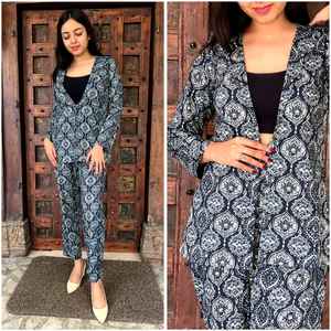 Ensembles de coord en coton vintage léger en coton Ensembles de coord imprimés classiques élégants et respirants disponibles au meilleur prix - Product Image 2