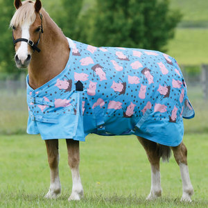 أغطية خيول سريعة الجفاف وخفيفة الوزن مثالية للسفر والتمارين، أغطية شتوية متينة ودافئة للخيول توفر حماية قصوى من البرد - Product Image 6