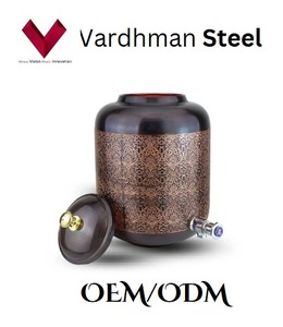 Artículo Más Vendido en 2025, Matka de Cobre Heritage con Grabado Antiguo de 5 Litros, una Combinación Perfecta de Tradición y Artesanía, Matka de Cobre - Product Image 5