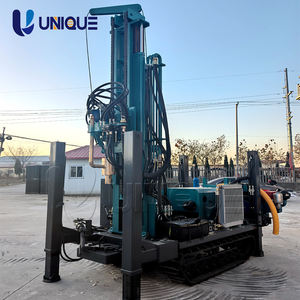 Plateforme de forage de puits d'eau portable UNIQUE de 260 m, alimentée au diesel, avec un diamètre de 250 mm pour le forage et l'exploration - Product Image 3