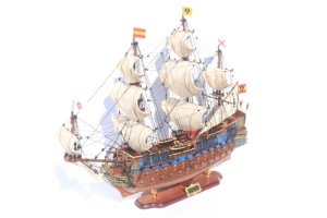 Más Vendido | Maqueta del Barco Velero San Felipe | Decoración de Madera Pintada a Mano de Vietnam, Fabricante GIA NHIEN CO., Ltd - Product Image 3