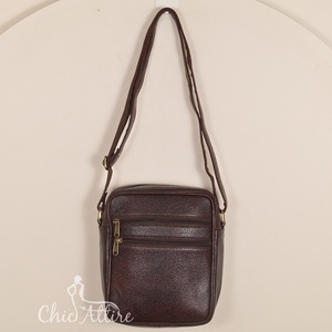 2024 New Personalized Wholesale Casual Custom Genuine Leather Shoulder <b>Bags</b> for <b>Men</b> Vintage <b>Crossbody</b> Small Luxury Messenger <b>Bag</b> - Product Image 1