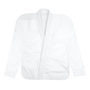 Kimono de Jiu Jitsu Brasileño Ligero Blanco de 450G con Tejido Pearl Weave, Chaqueta Resistente y Pantalones Ripstop para Entrenamiento Diario - Product Image 1