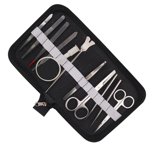 Kit chirurgical pour étudiants MEDIHEAL SURGICAL CORPORATION, 11 pièces, en acier inoxydable : porte-aiguille, forceps, pince, détartreur, ciseaux - Product Image 2