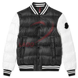 Chaqueta acolchada con cuello levantado de gran tamaño 2023, ropa de invierno de la mejor calidad para hombres con diseño de burbujas - Product Image 4
