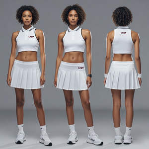 Kivotech Customized Wholesale High Quality Casual Sportswear <b>Tennis</b> Uniform Women's Clothing <b>Tennis</b> <b>Skirts</b> Uniform - Product Image 5