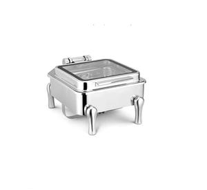 Recipiente para Calentar Alimentos de Acero Inoxidable con Tapa, Diseño Duradero para Servir Comida en Restaurantes, Estilo Art Deco, ELEGANTES DISEÑOS, RECIPIENTE PARA CALIENTAR ALIMENTOS 58 - Product Image 6