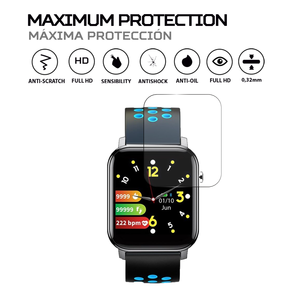 เคสป้องกันหน้าจอนาฬิกาอัจฉริยะป้องกันการกระแทกสำหรับ leotec เคสพรีเมี่ยมแบบสปอร์ต BIP 2พร้อมเทคโนโลยี antishock - Product Image 2