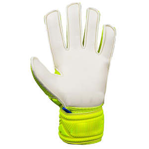 Guantes de Portero de Fútbol Hechos a Mano, Totalmente Personalizados, de la Más Alta Calidad, en Color Verde y Blanco en Contraste, Nuevo Modelo - Product Image 3