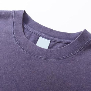 Camiseta serigrafiada personalizada de 100% algodón, camiseta de verano de alta calidad para hombre, camiseta vintage con gráfico de peso pesado - Product Image 4