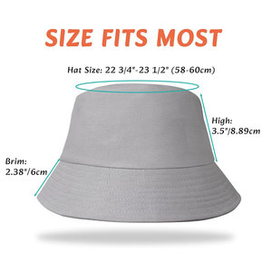 2026 New Latest Design Cotton Made <b>Bucket</b> <b>Hats</b> For Adult Custom Design Casual Wear <b>Bucket</b> <b>Hats</b> On Sale - Product Image 4