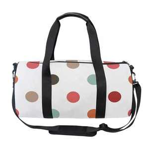 Grands sacs de sport imprimés sur mesure avec bandoulières sac à dos de sport en nylon imperméable pour les sports de plein air et la randonnée - Product Image 1