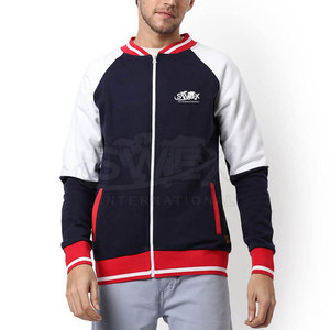 Veste d'hiver Letterman à fermeture éclair avec logo personnalisé de qualité supérieure vêtements de mode veste d'hiver Letterman à fermeture éclair à manches longues - Product Image 2