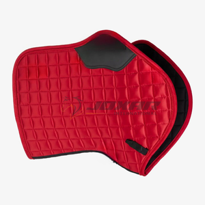 Tapis de selle de cheval anglais à doublure douce premium gros matériau respirant durable design confortable idéal pour l'équitation longue - Product Image 3