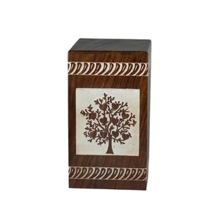 Handcrafted Wooden <b>Urns</b> for Ashes Engraved Rosewood <b>Urn</b> for Human Ashes Funeral Pet <b>Urns</b> for <b>Dogs</b> Wooden Box - Product Image 6