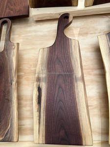 Tabla de Cortar Cuadrada de Madera KALATRI con Mango, 20 mm de Grosor, Ecológica, Apta para Lavavajillas, Ligera y Fácil de Limpiar - Product Image 3