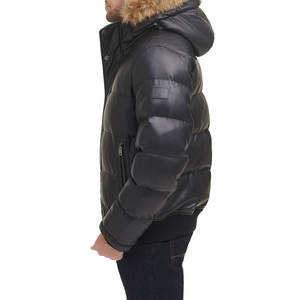 เสื้อแจ็กเก็ตบอมเบอร์หุ้มฉนวนกันความร้อนสำหรับฤดูหนาวและมาตรฐานขนาดใหญ่ & สูงกันลมสำหรับผู้ชาย - Product Image 2