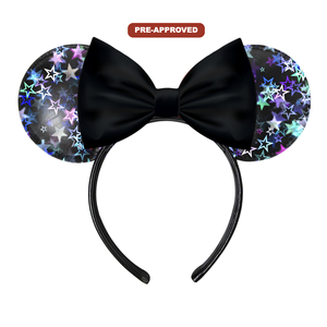 Serre-tête Galgame Personnalisable DIY pour Filles – Vinyle Noir à Peindre Soi-même – Accessoire de Mode pour Cheveux d'Enfants - Product Image 1