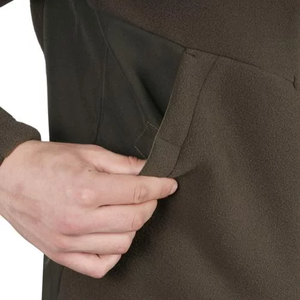 Chaqueta de Campo con Capucha para Hombre, Otoño/Primavera, Transpirable, 100% Poliéster Microfleece, Anti-UV, Secado Rápido, Multibolsillos - Product Image 4